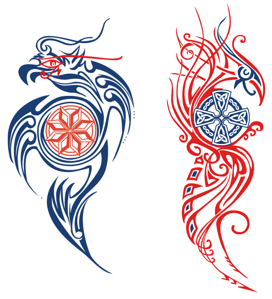 878x966 Tattoo Vector Art