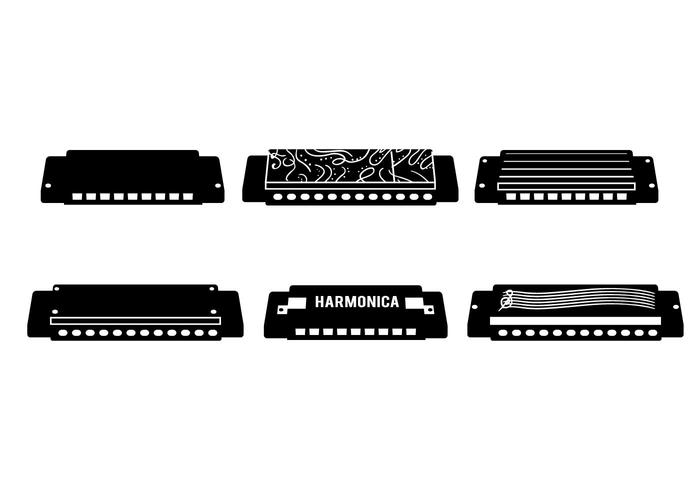 700x490 Harmonica Vector