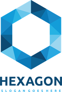 202x300 Polygonal Hexagon Logo Vector