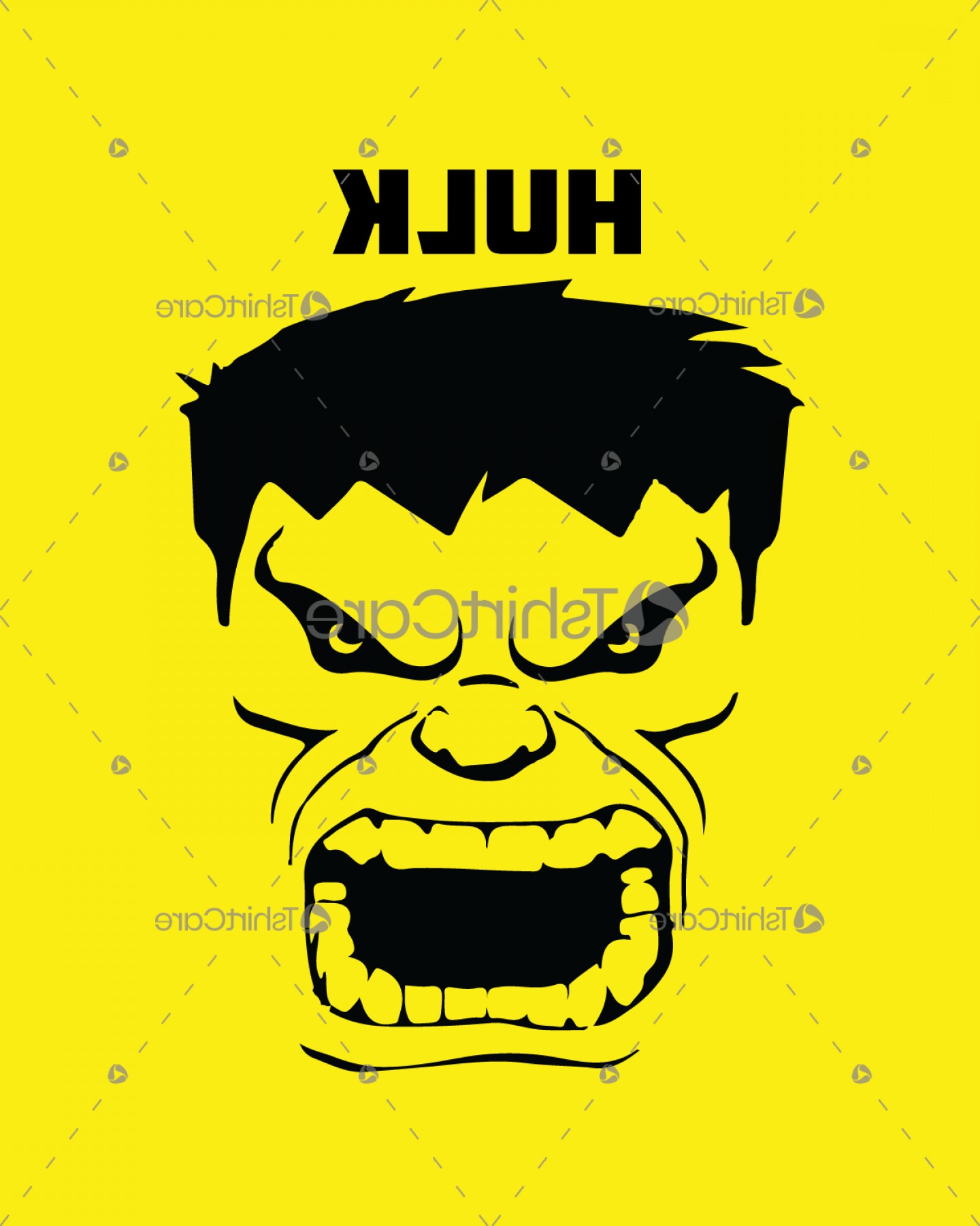 1440x1800 Im Always Angry Face Hulk T Shirt Design Marvel Comics Incredible