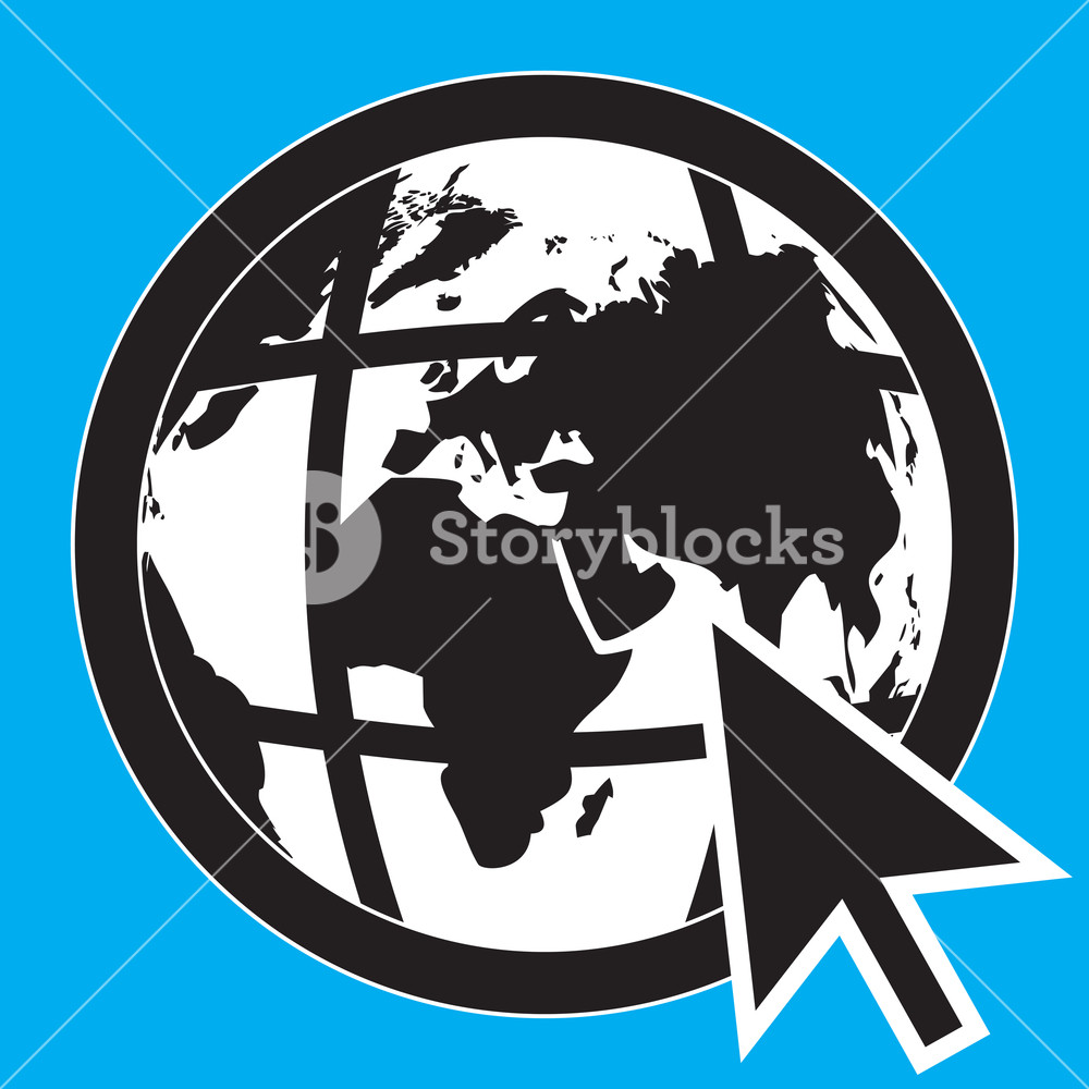 1000x1000 Vector Icon Global Network World Network And Internet Globe