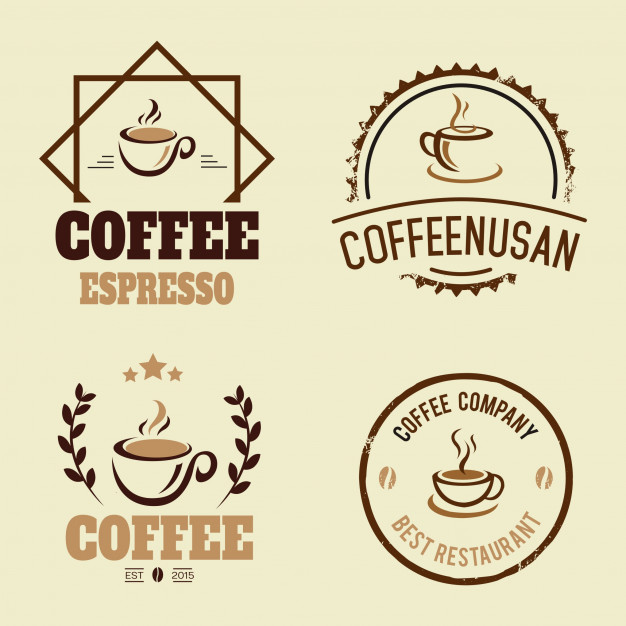 626x626 Coffee Vintage Logo Vector Premium Download