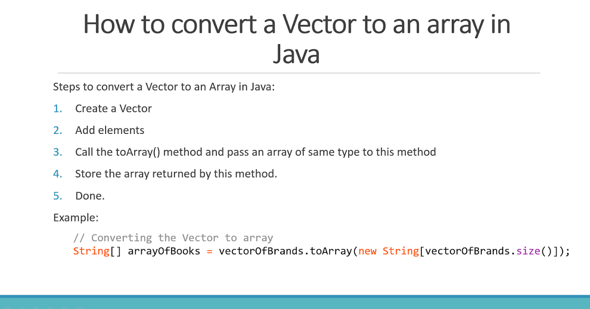 1200x630 How To Convert Vector To Array In Java Examples