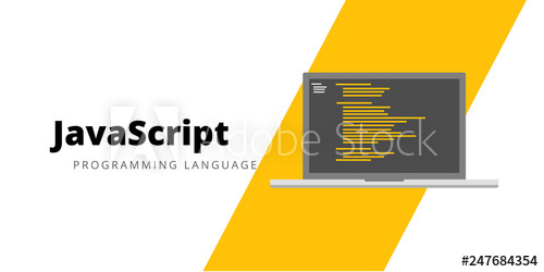 500x250 Learn To Code Javascript Programming Language, Illustration