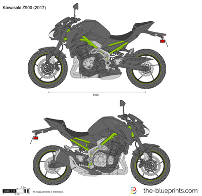 400x387 Kawasaki Vector Drawing