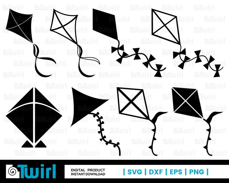 794x633 Kite Kite Silhouette Kite Clipart Kite Vector Etsy
