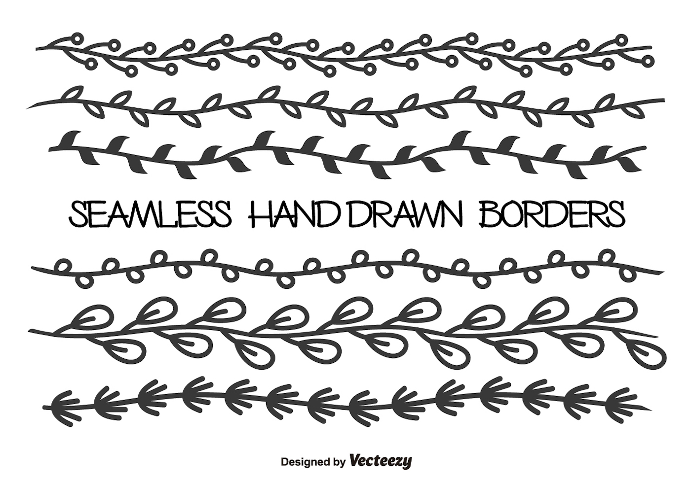 1400x980 Leaf Border Free Vector Art