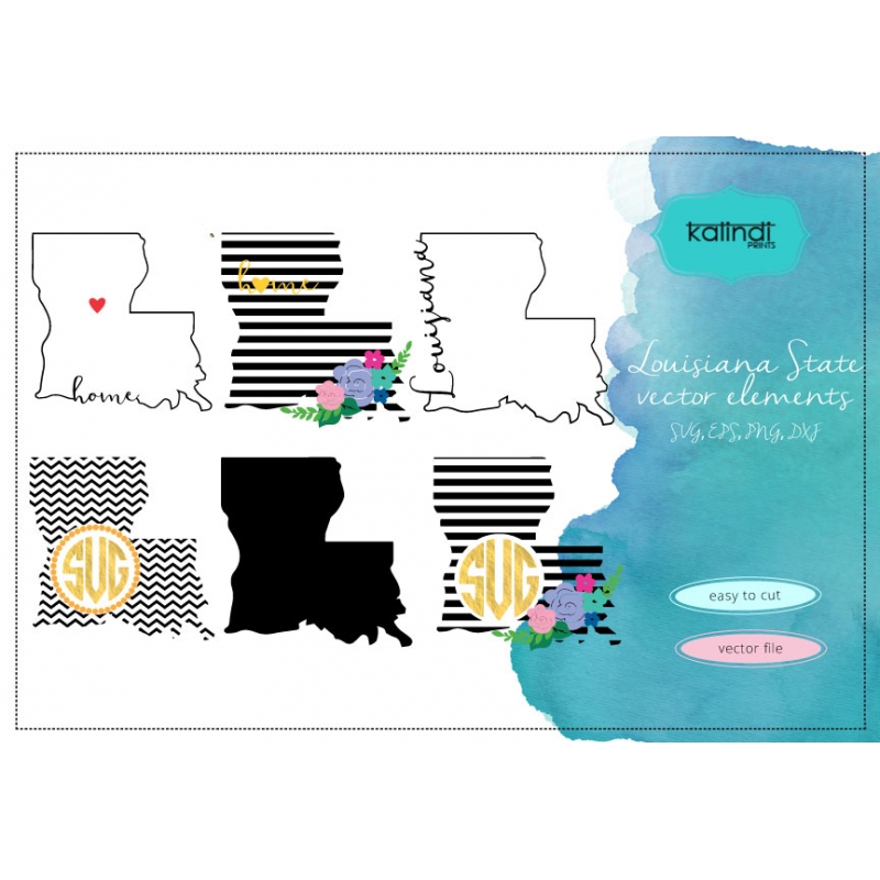 800x800 Louisiana Louisiana Vector