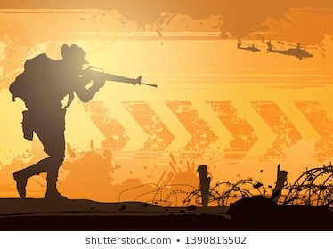 374x280 Military Vector Illustration Army Background Army