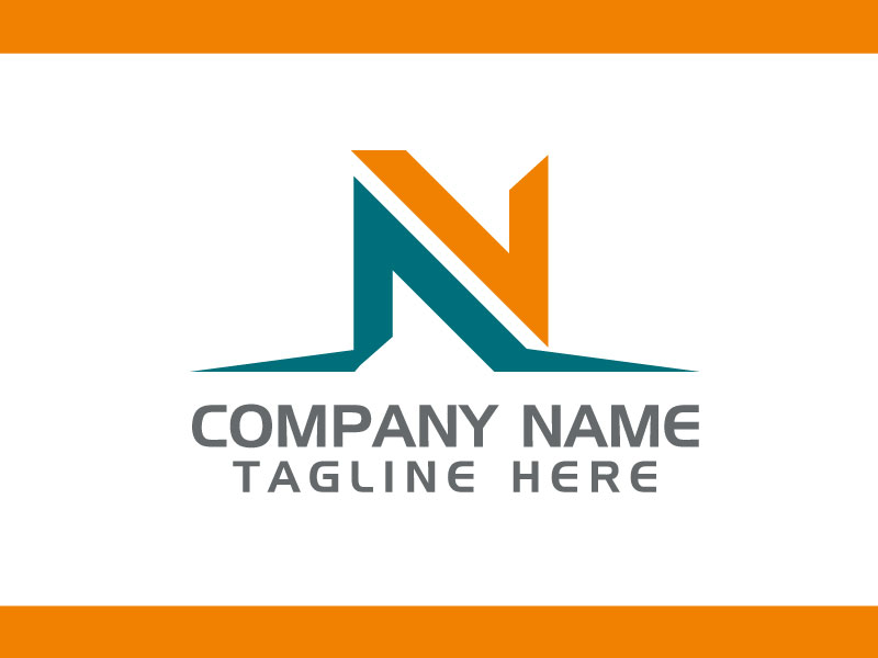 N Letter Logo Vector