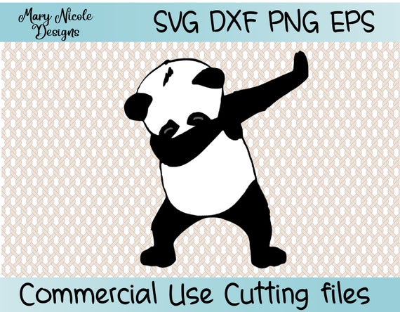 570x444 Dabbing Panda Panda Bear Panda Clipart Etsy