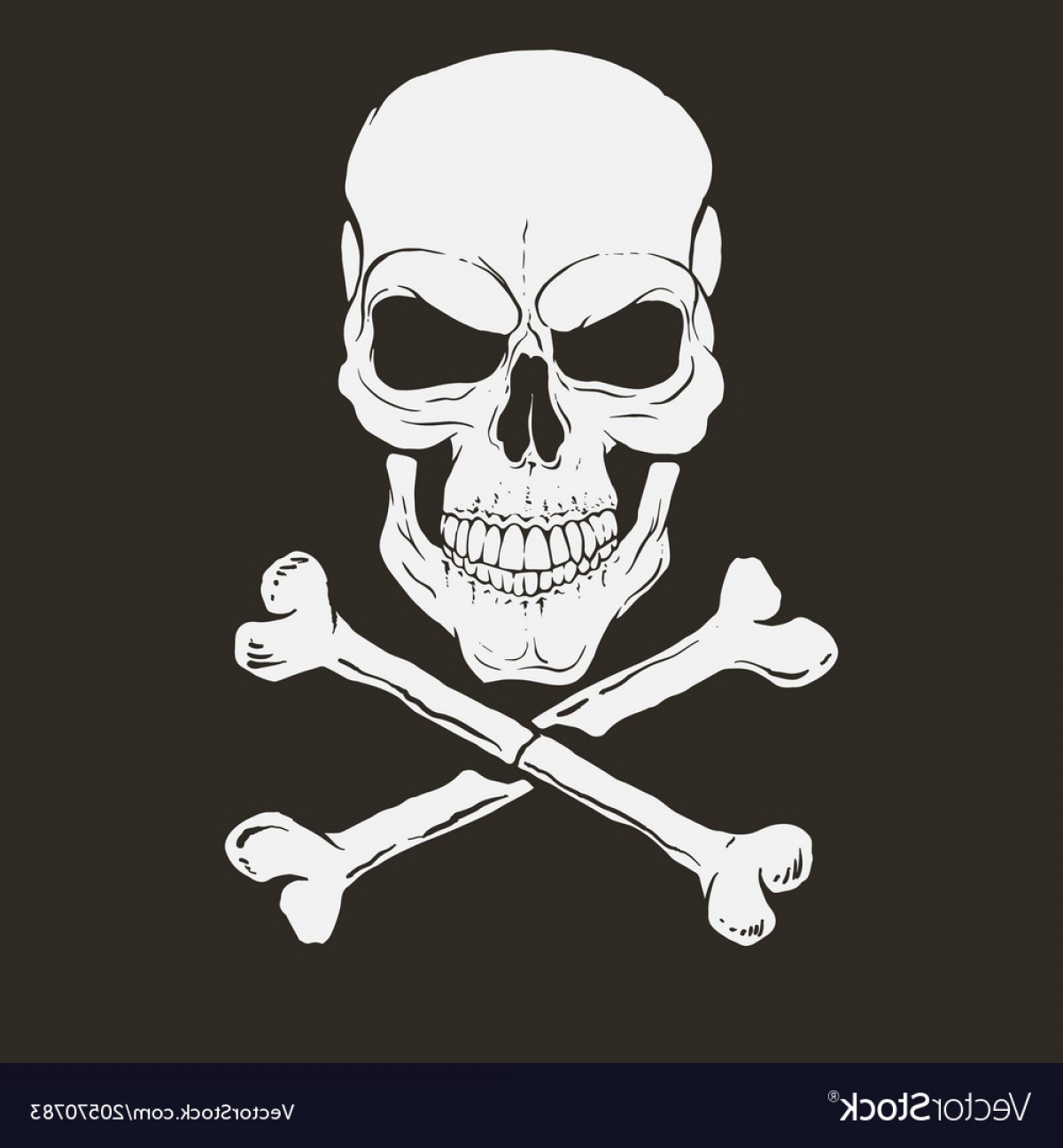 1200x1296 Pirate Logo With Skull And Bones Vector Soidergi