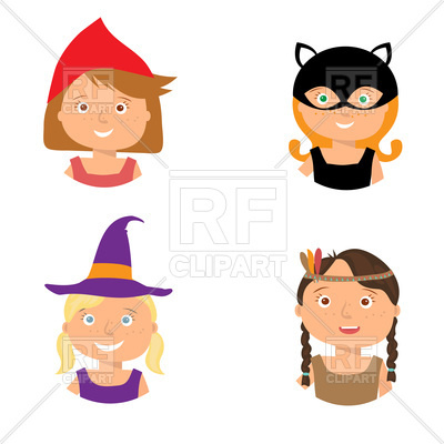 400x400 Girls In Carnival, Halloween Costumes