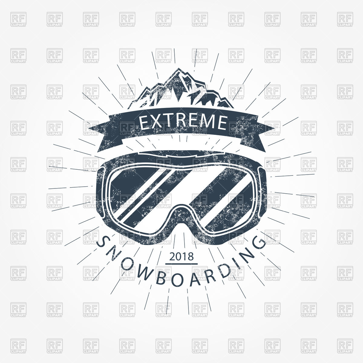 1200x1200 Ski Goggles And Mountains