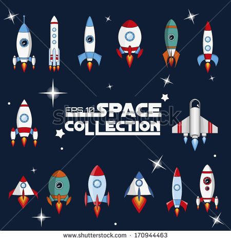 450x470 Spaceship Vector