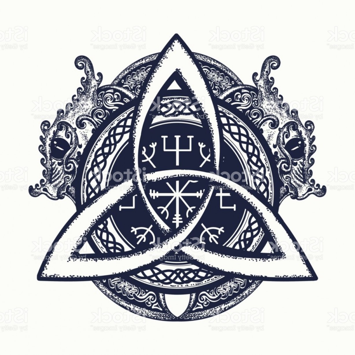 1228x1228 Trinity Knot Vector Createmepink