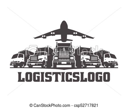 450x380 A Template Of Truck Logo, Cargo Logo, Delivery Cargo Trucks