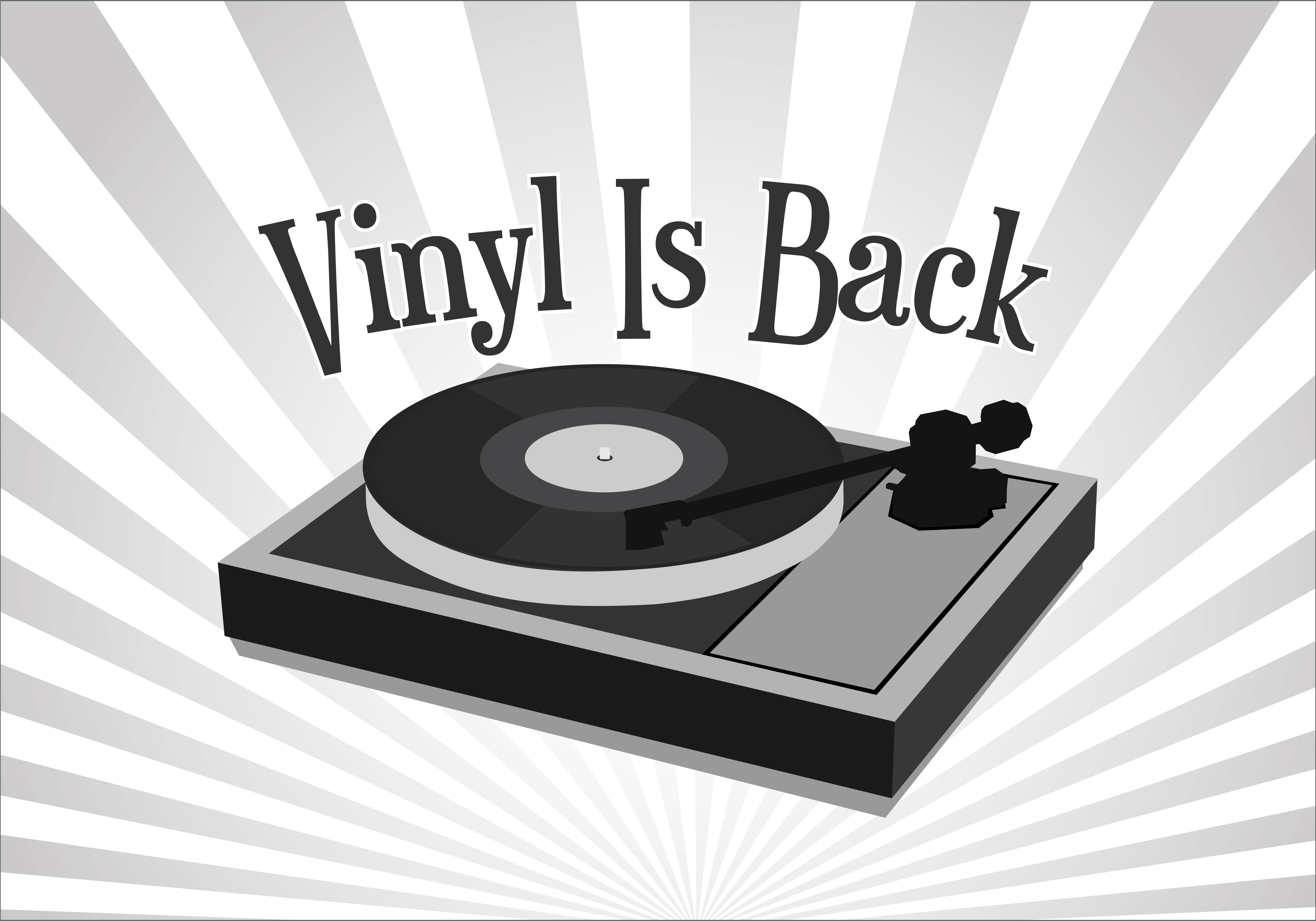 7142x5000 Turntable Free Vector Art