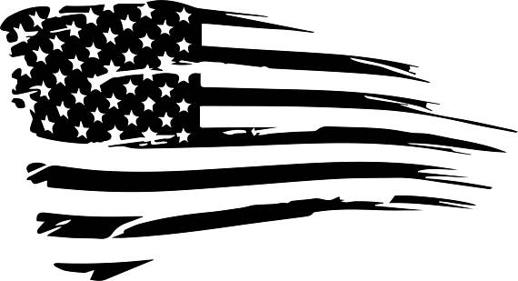 570x309 Distressed American Flag Vector