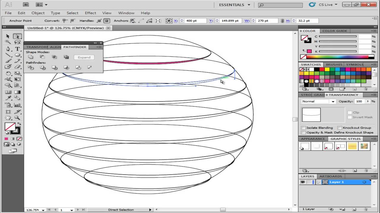 1280x720 How To Create A Vector Sphere In Adobe Illustrator