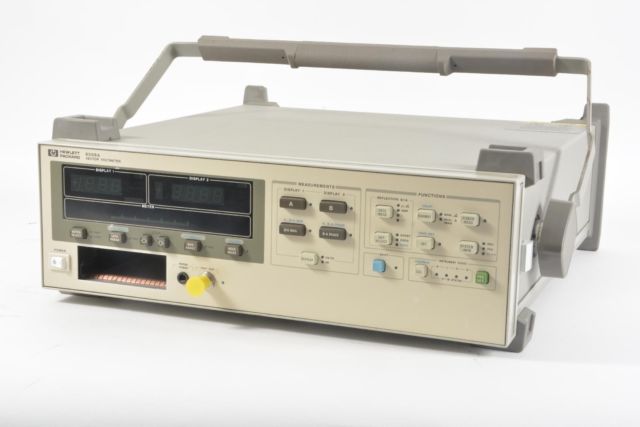 640x427 Hp Hewlett Packard Vector Voltmeter With For Sale