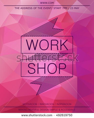 375x470 Banner Invitation For Hackathon, Workshop Vector Banner Of Coding