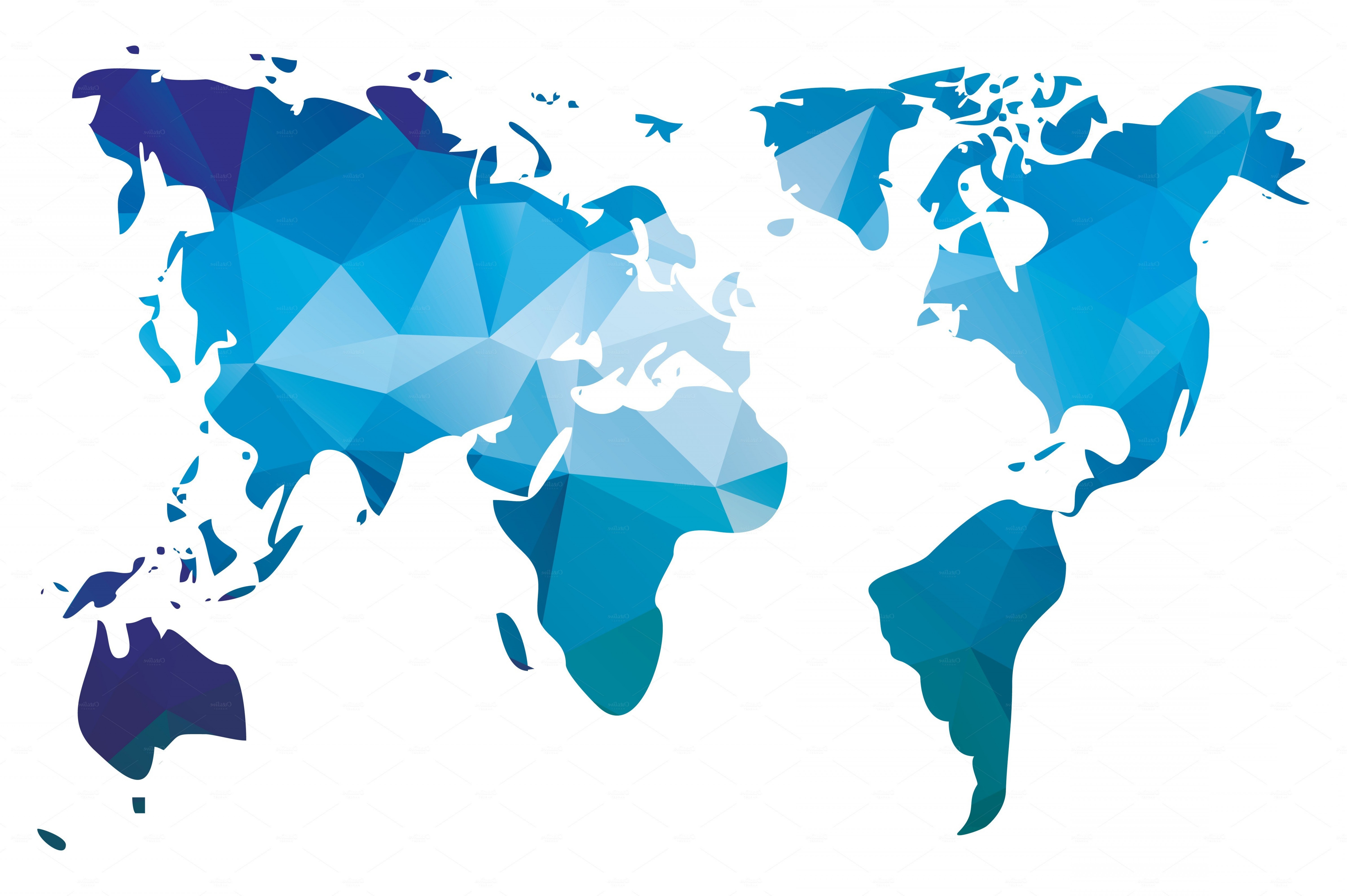 6000x3992 Global Map Vector Graphic Studiogrfx