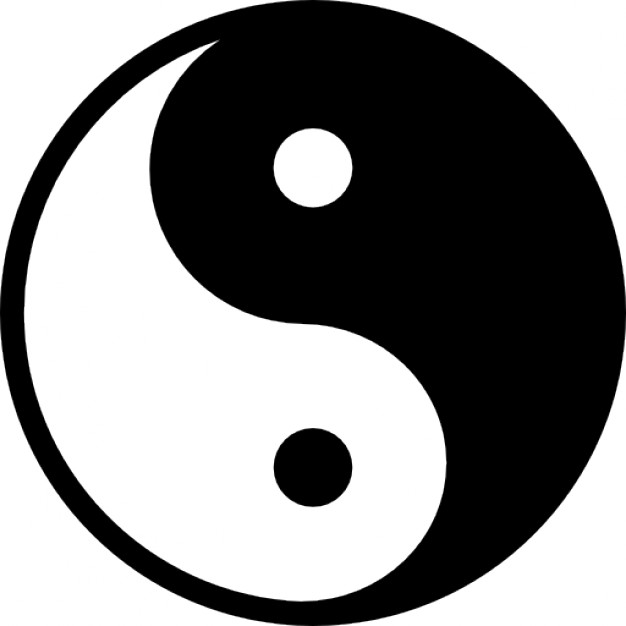 626x626 Yin Yang Vector