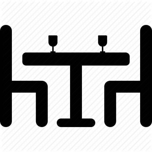 512x512 Dining, Dining Table, Furniture, Home Interior, Restaurant Table Icon