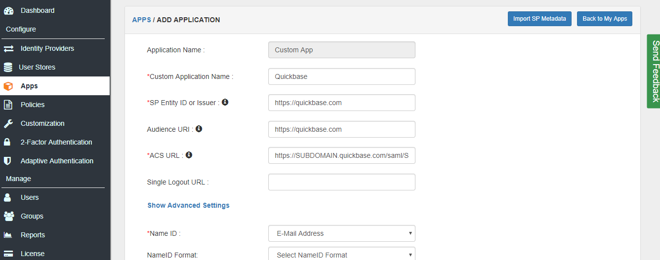 1336x527 Quick Base Single Sign On Quick Base Sso Quickbase Saml Solution