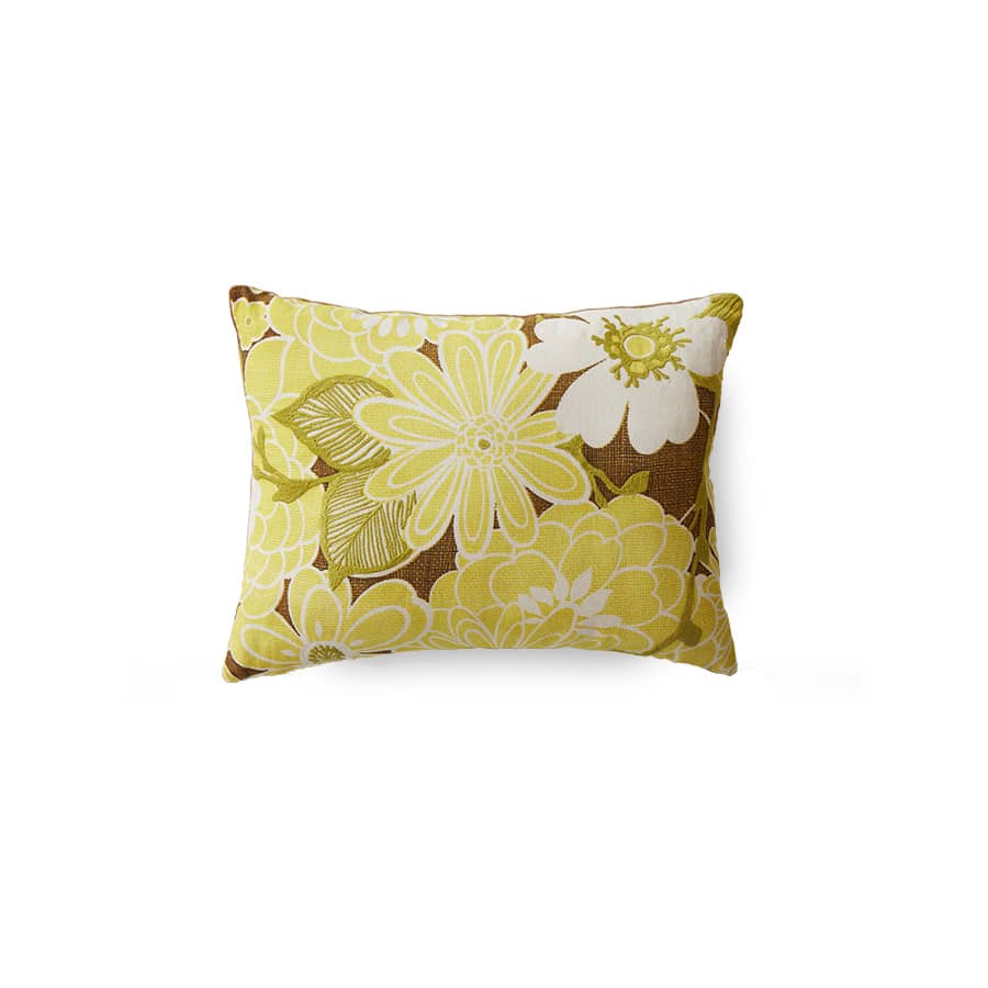 the Daisy Stitched cushion is a celebration of timeless design