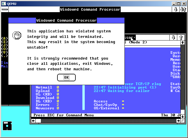 windows386 multitasking