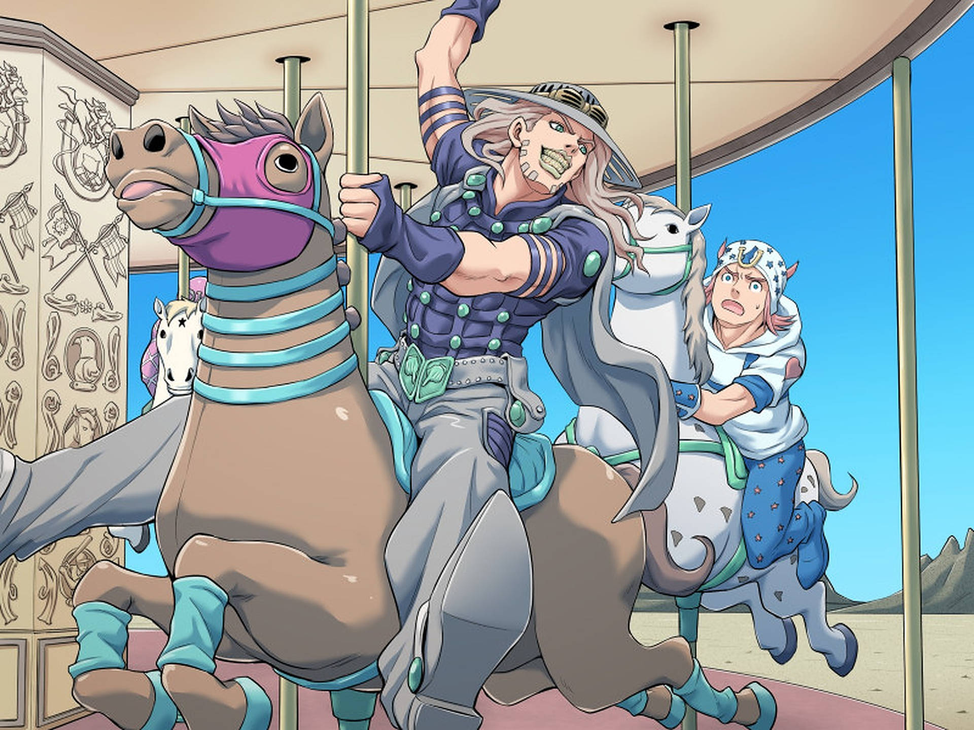 Gyro Zeppeli Taustakuva
