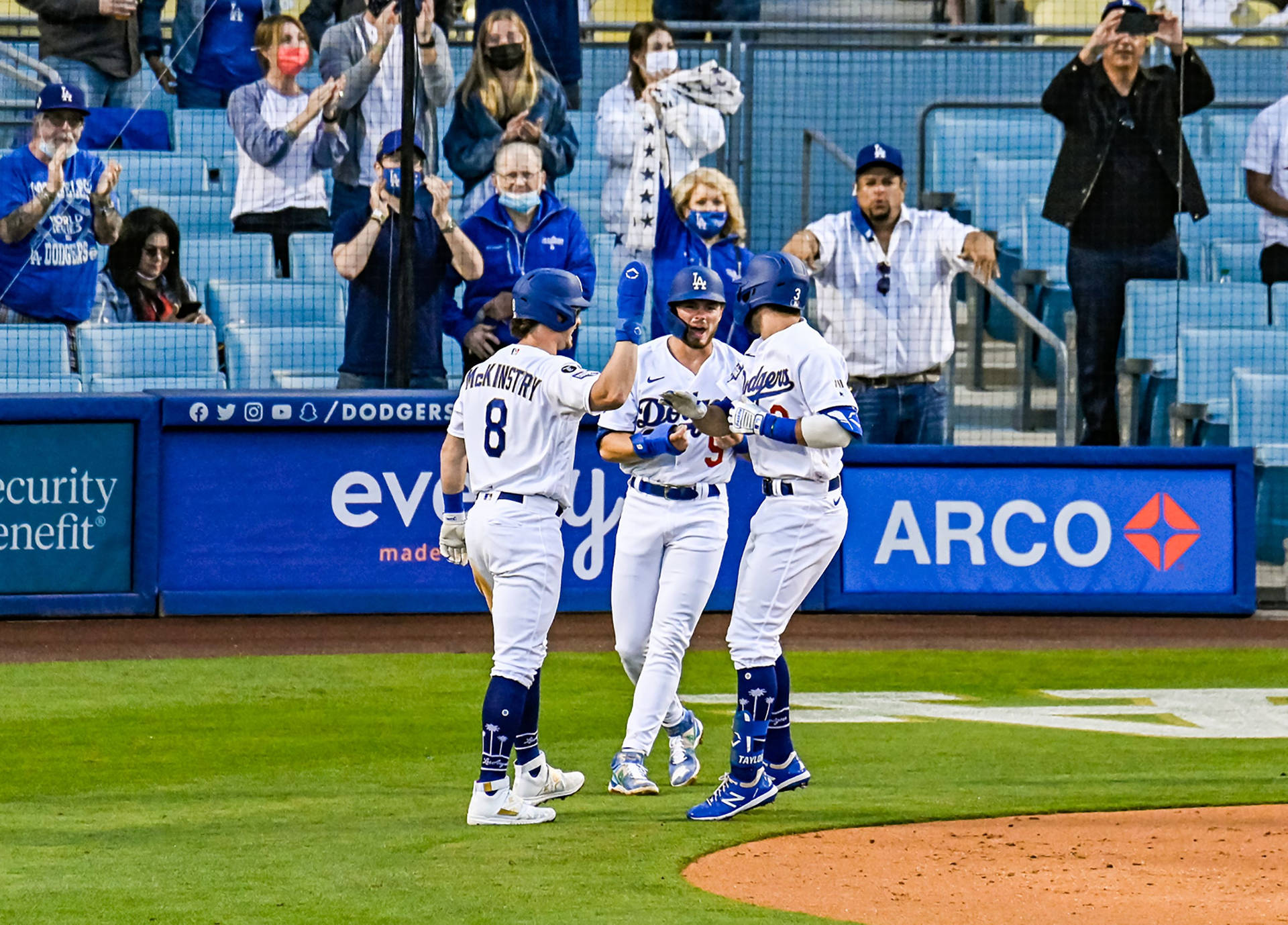 Los Angeles Dodgers Papel de Parede