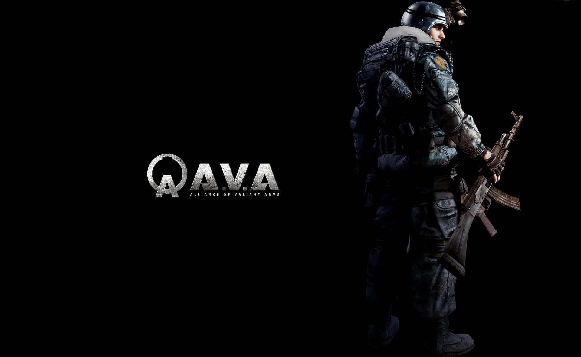 Alliance Of Valiant Arms Svart Skrivebord Bakgrunnsbildet