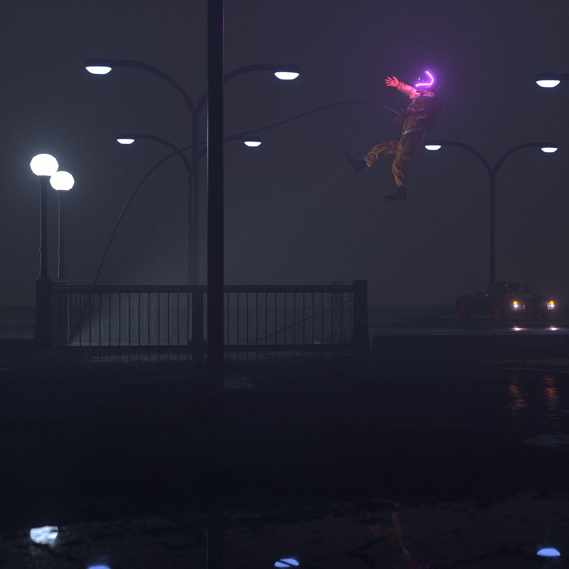 Mærk tyngden af efteråret med varme jordfarver. Wallpaper