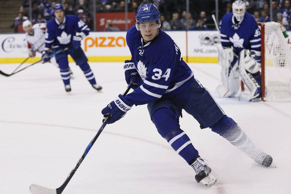 Auston Matthews Hockey Sports Tapet Wallpaper