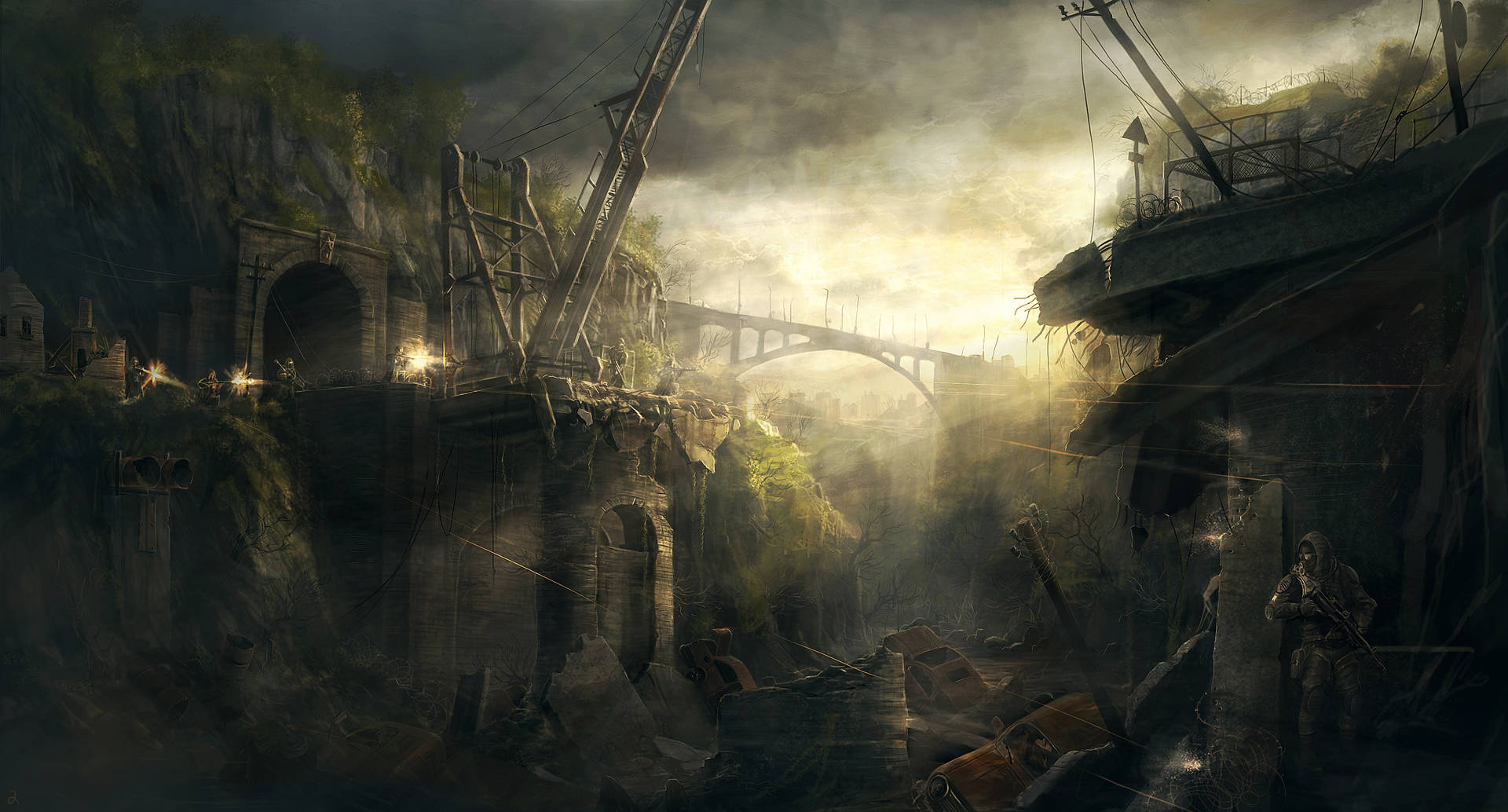 Ødelagt Zone i Stalker Abhisekt Wallpaper