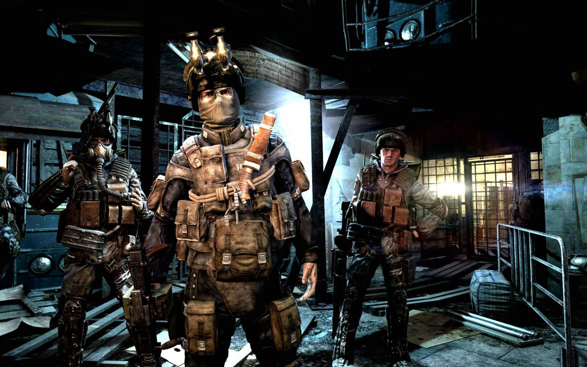 Ragazzi Sparatutto Metro Redux Sfondo