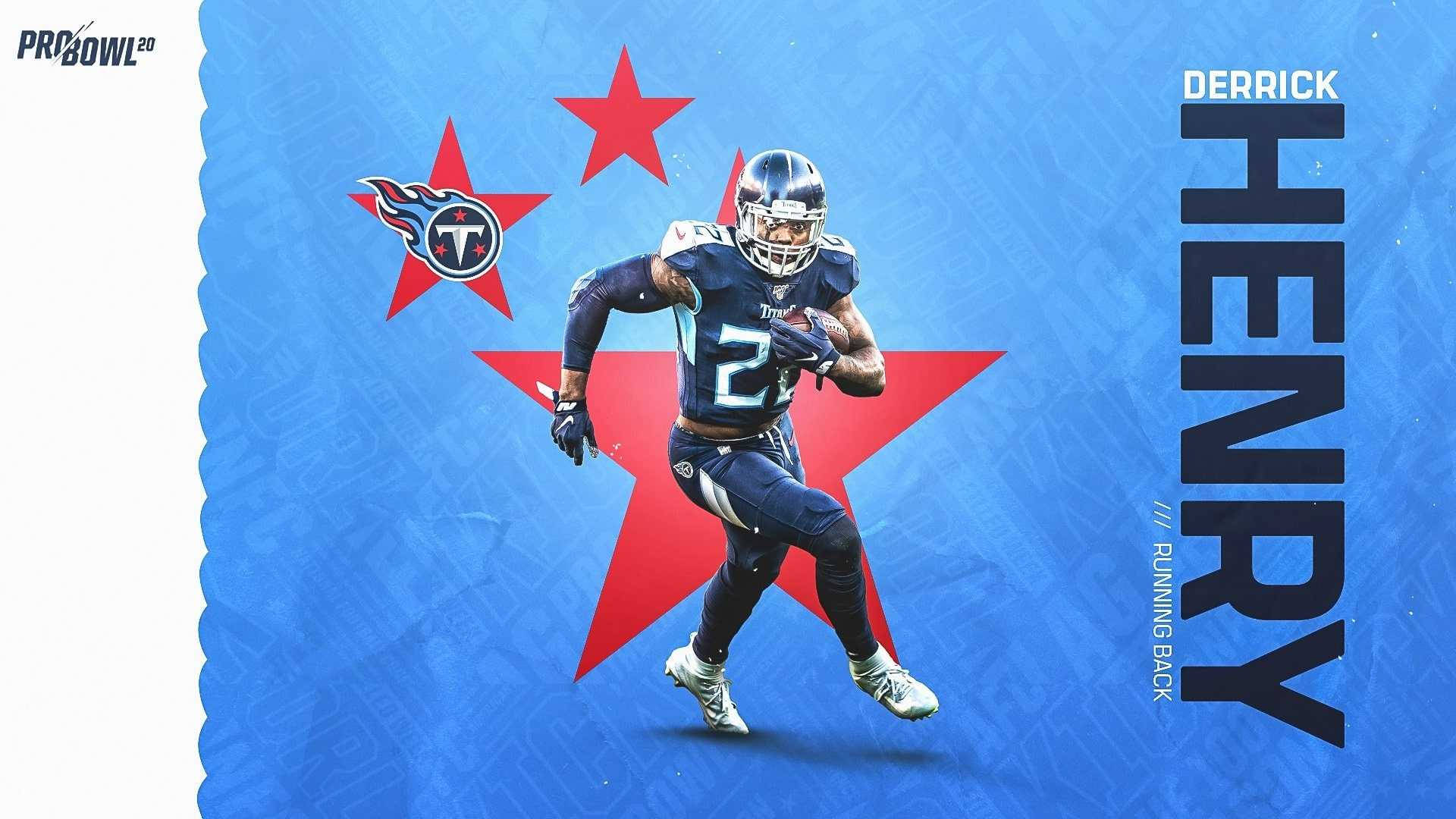 Correre Indietro Derrick Henry Sfondo