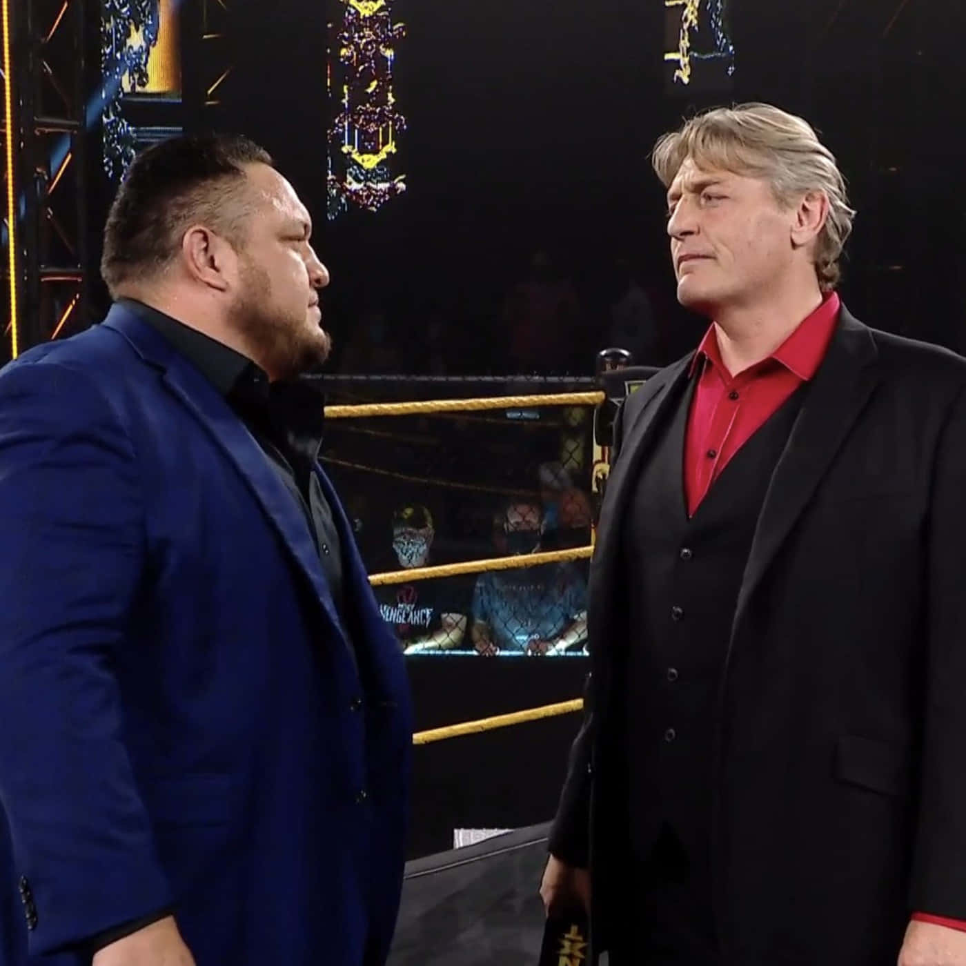 Samoa Joe WWE NXT William Regal Efterretningsmand Billede Tapet Wallpaper