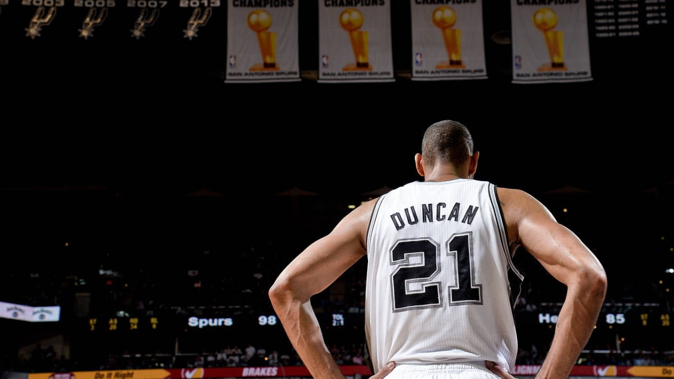 San Antonio Spurs Duncan Sfondo