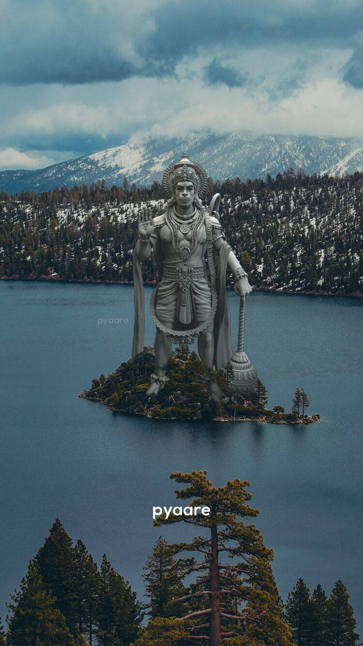 Estatuade La Isla Shree Ram Fondo de pantalla