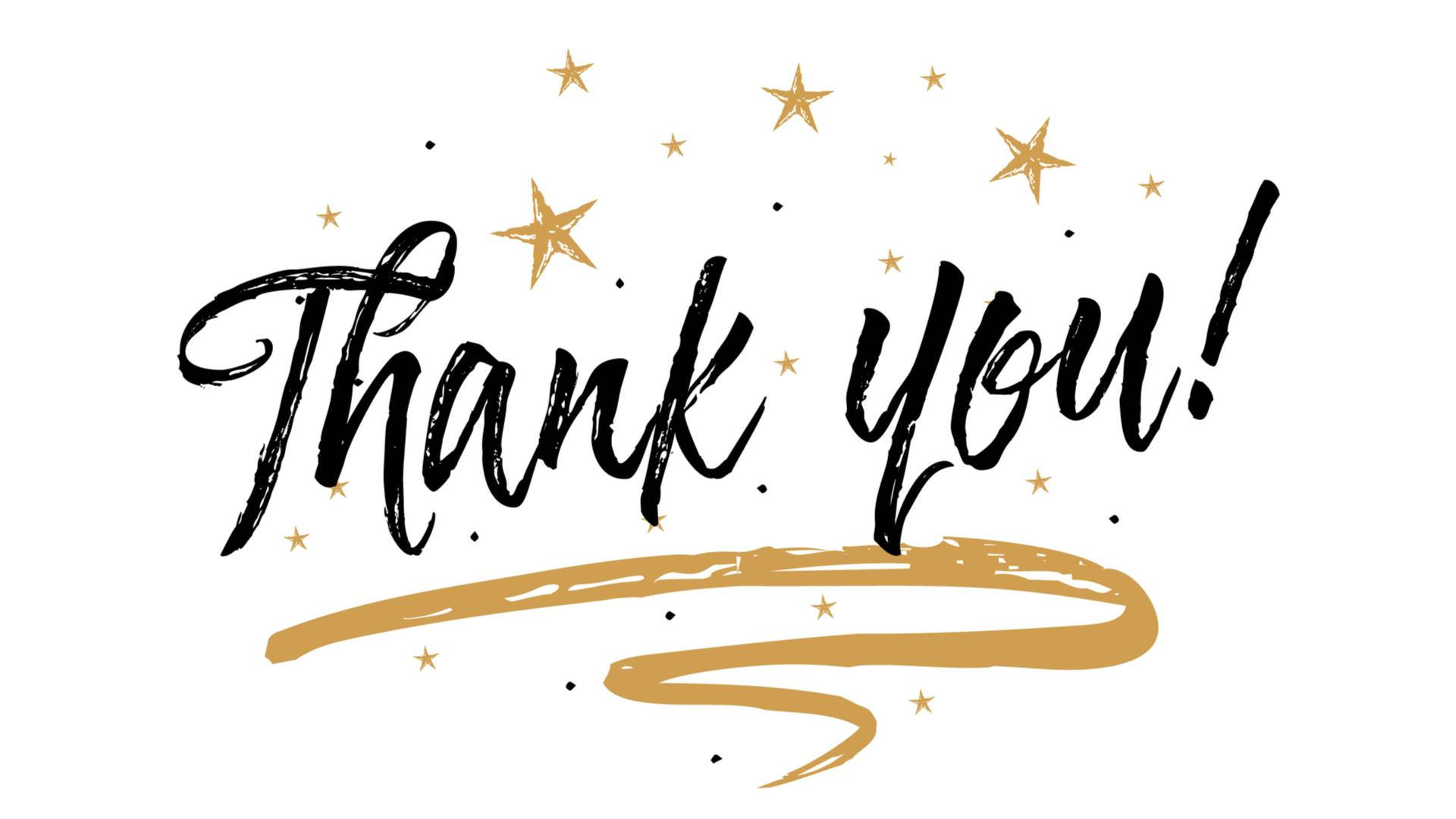 Dankemit Sternen Design Wallpaper