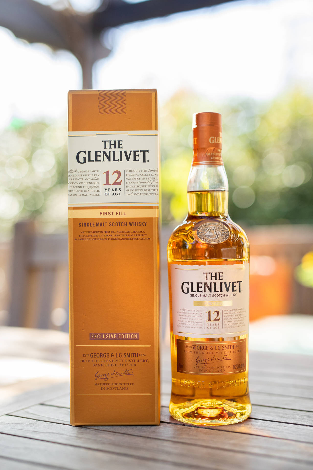 The Glenlivet 12 Ans Premier Remplissage Fond d'écran