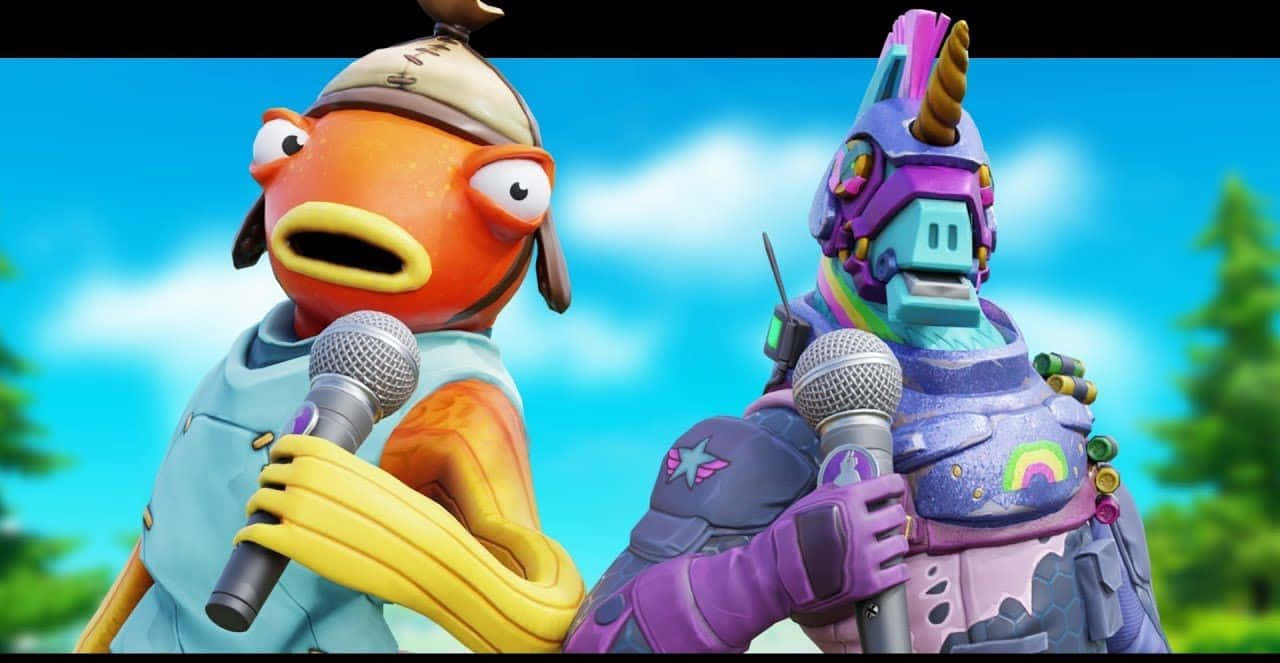 Tiko og EvanTube Rap Battle Wallpaper Wallpaper