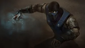 Sub-zero Dans L'art Marron Wallpaper