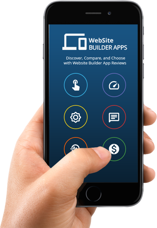 website builder in a phone