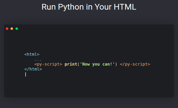 PyScript: Run Python In Your Browser, Including Numpy And Pandas