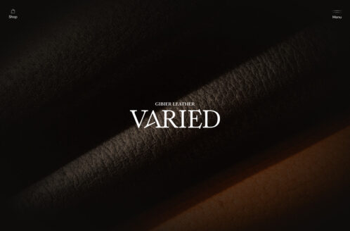 VARIED | 文房具・生活用品のWebデザイン